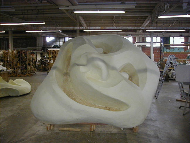 Grand Scale Foam Carving